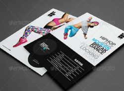 custom modern dance school brochure template word