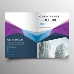 custom professional company profile brochure template