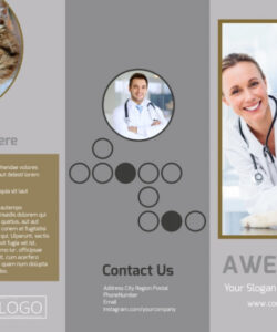 custom professional veterinary clinic brochure template pdf