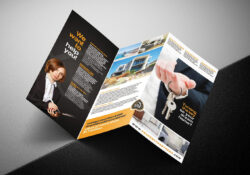 custom real estate development brochure template