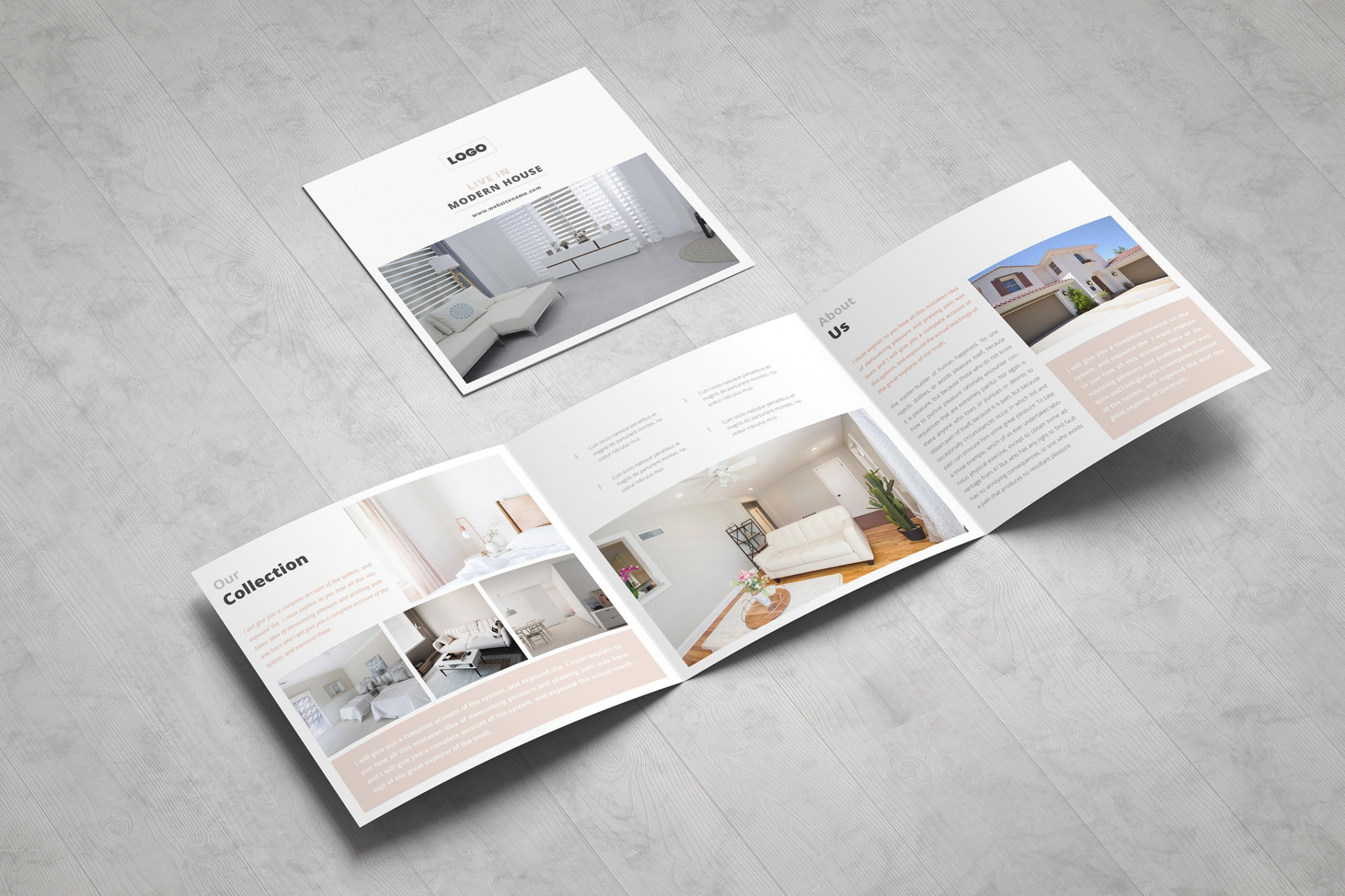 custom real estate development brochure template word