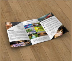 custom small business marketing brochure template doc