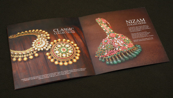 Stylish Jewelry Store Brochure Template