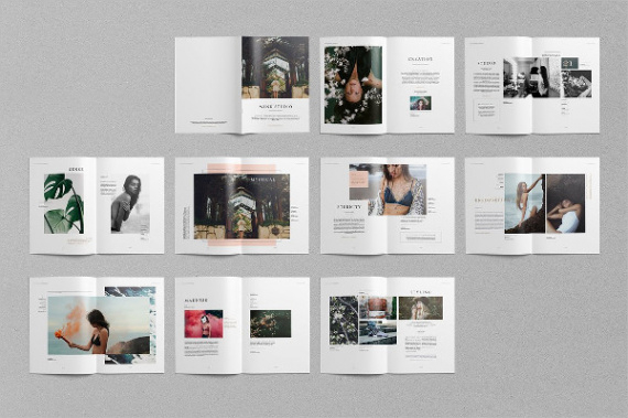 Stylish Photography Portfolio Brochure Template