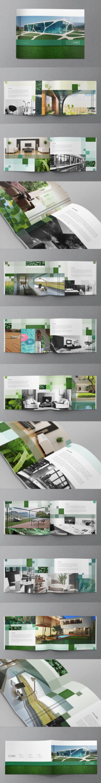 editable eco friendly business brochure template example