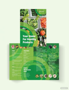 editable food and beverage brochure template example