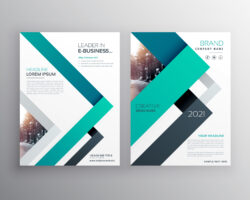 editable modern art exhibition brochure template excel