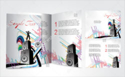 editable modern music school brochure template pdf