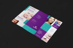 editable professional dental clinic brochure template sample