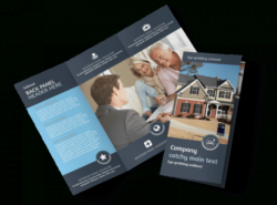 editable professional real estate agency brochure template word