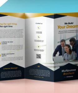 editable professional translation services brochure template word