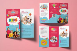 editable school and education brochure template word