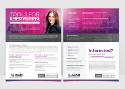 free custom interactive career coaching brochure template doc