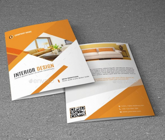 free custom interior design company brochure template doc
