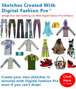 free custom luxurious fashion accessories brochure template word