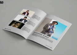 free custom modern retail fashion brochure template doc