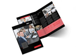 free custom professional accounting firm brochure template word