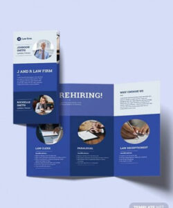 free custom professional lawyer services brochure template word