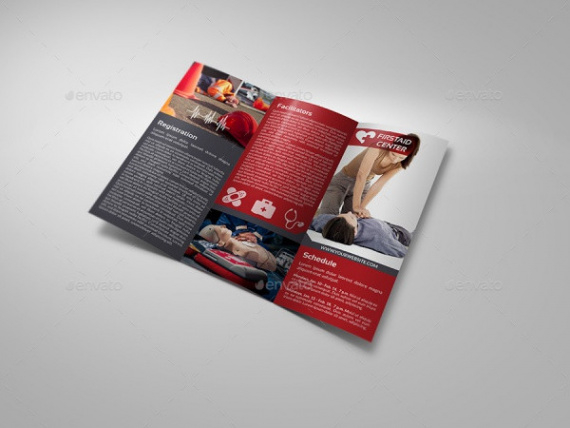 free custom training program training brochure template pdf