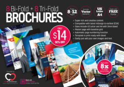 free editable 11x17 tri fold brochure template indesign