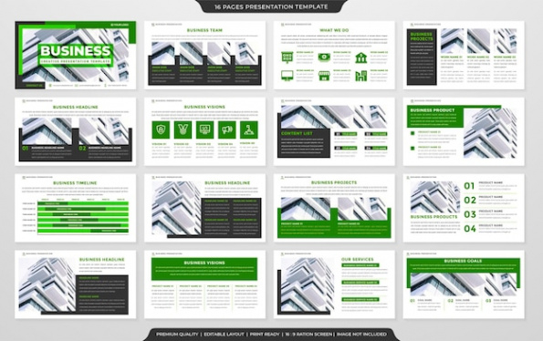 free printable minimalist style business brochure template excel