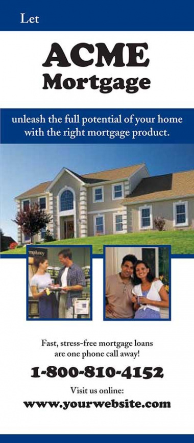 Professional Mortgage Broker Brochure Template