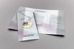 free printable stylish jewelry store brochure template doc