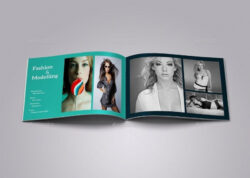 free printable stylish photography portfolio brochure template excel