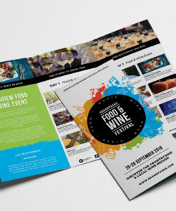 free sample music festival program brochure template pdf