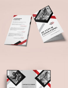 free sample professional consulting firm brochure template pdf