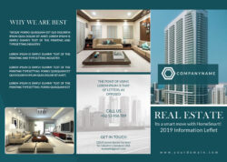 free sample real estate open house brochure template pdf