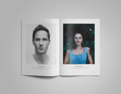 free sample stylish photography portfolio brochure template example