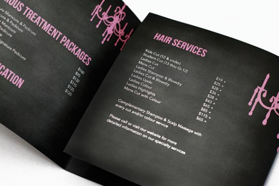 Stylish Salon And Spa Brochure Template