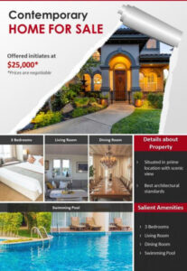 home for sale brochure template pdf