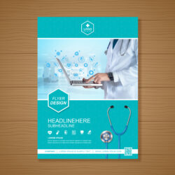 informative hospital services brochure template