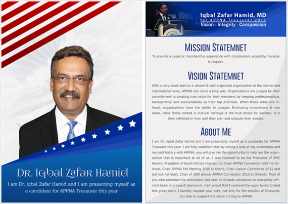 Informative Political Campaign Brochure Template