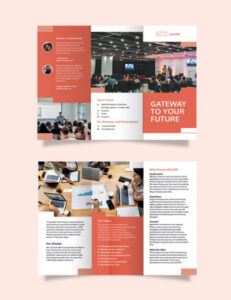 interactive career coaching brochure template example