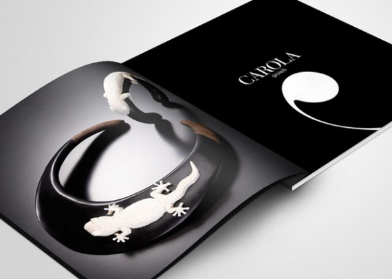 luxurious jewelry store brochure template word