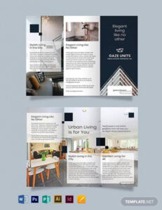 printable professional mortgage broker brochure template sample