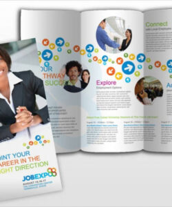 professional employment agency brochure template word