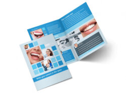 sample professional dental clinic brochure template sample