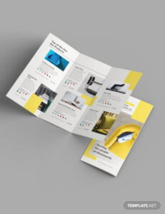 sample stylish furniture showroom brochure template doc