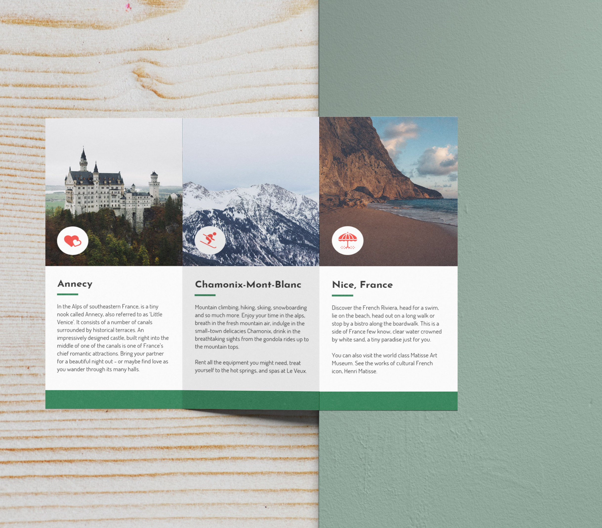 sample travel and tourism brochure template word