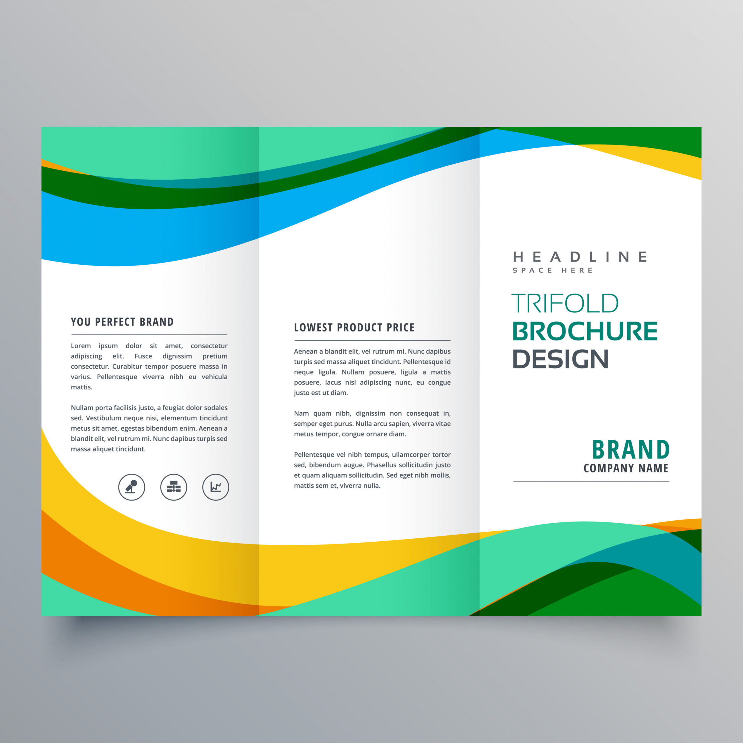 Choosing Colors For Brochure Template