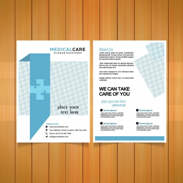 custom medical laboratory brochure template example