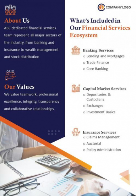 detailed financial advisory brochure template