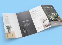 detailed product launch brochure template sample