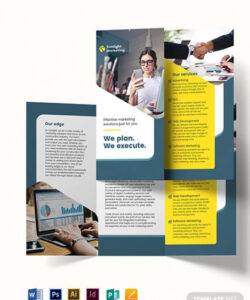 editable social media friendly brochure template example