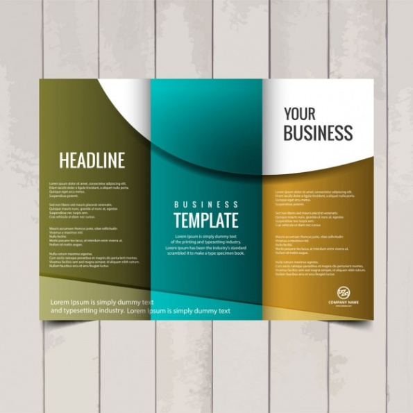 free custom 3 fold travel brochure template excel