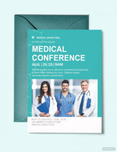 free custom medical conference brochure template excel